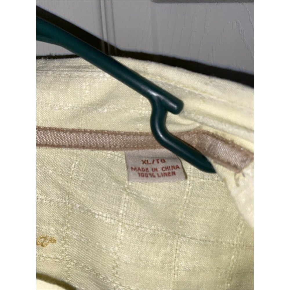 Tommy Bahama Men's sz XL 100% Linen - Picture 3 of 8